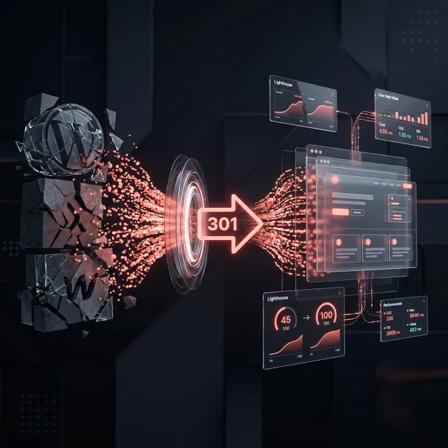 Website-Migration Schweiz — Von WordPress, Webflow, Wix zu Astro.js mit Lighthouse 100/100